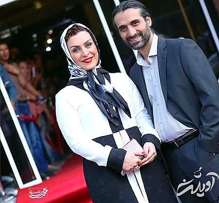 ماه چهره خلیلی و همسرش ابی اشرفی